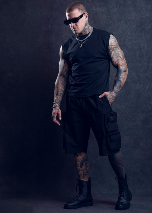 PÁNSKÝ CROP TOP – INHALE THE SCHRANZ