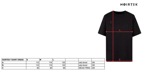NØIRTEK „BORN ØF NOISE“ DRESS T-SHIRT