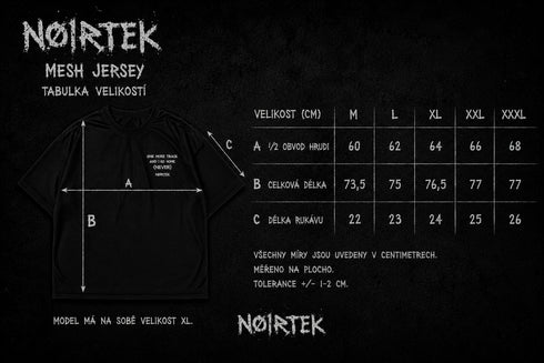 ONE MORE TRACK AND I GO HOME (NEVER).
NØIRTEK DRES