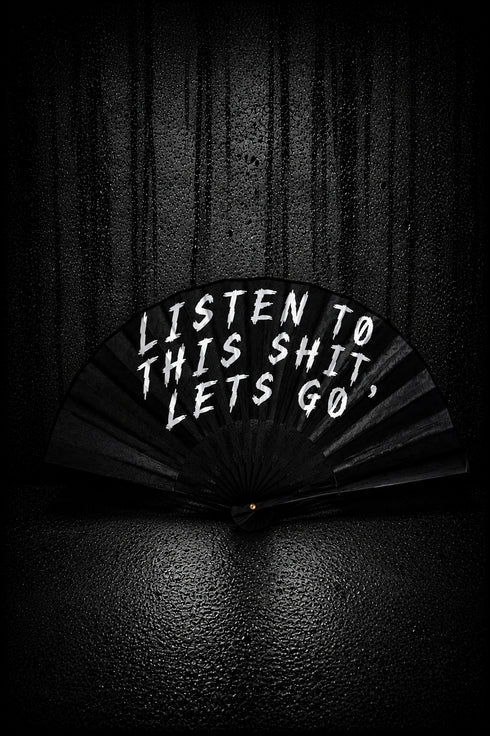 Vějíř NØIRTEK – “LISTEN TO THIS SHIT, LET’S GØ”