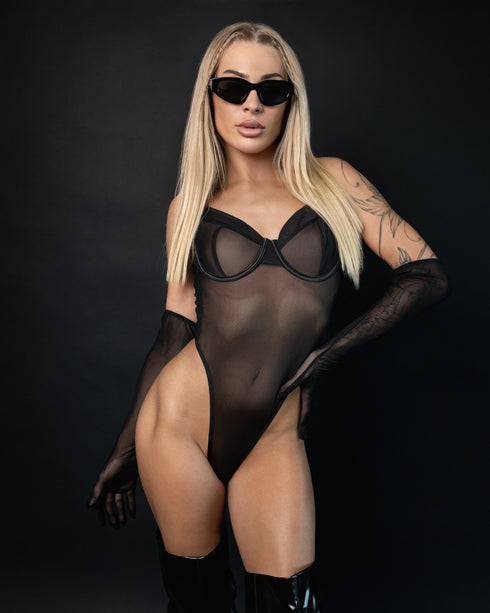 Sada na tělo a rukavice NØIRTEK NOIR