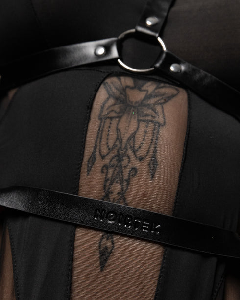 NØIRTEK – Leather Harness “Voidline”