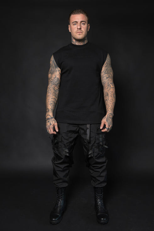 NØIRTEK Mens Oversized Tee "ALL WE NEED IS BASS"