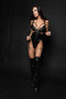 NØIRTEK – “MIDNIGHT STRAPS” Latex Bodysuit